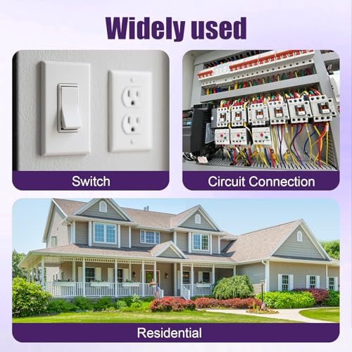 12/3 Wire with Ground - 10FT 12 Gauge NM-B Non-Metallic Sheathed Cable 100% Pure Copper 12 AWG 3 Conductor Residential Indoor Wire for Outlets, Switches, Other Loads and Lighting Wiring Projects etc. - size: 10FT, style: 12AWG/3