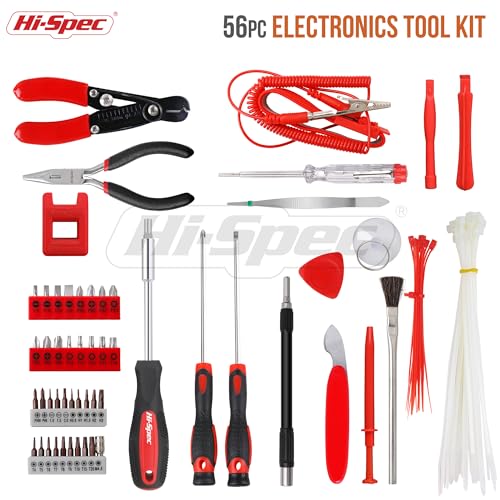 Hi-Spec Electronics Repair & Opening Tool Kit for Laptops Devices Computers - size: 56pcs