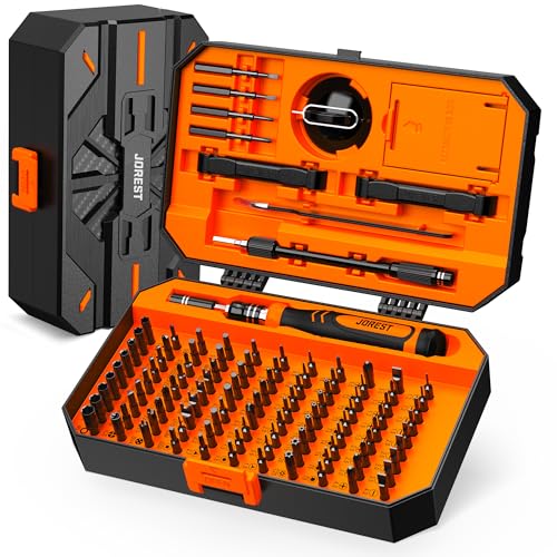 JOREST 115 in 1 Precision Screwdriver Set, Magnetic Electronics Tool Kit - style: 115 in 1