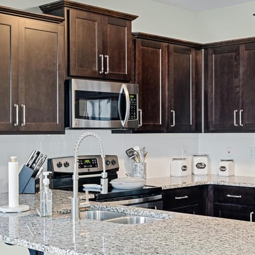 6-1/4 Inch Polished Chrome Cabinet Pulls and Handles 10 Pack 3175 - color: Polished Chrome, size: 6-1/4 In Hole Distance