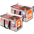 RoomHacks Moving Bags, Heavy Duty Large Storage Bags, 125L, 2 Pack, Clear - size: 125L- 2Packs