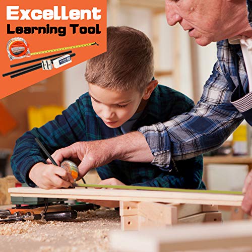 INCLY 18PCS Kids Tool Set with Reinforced Belt Adjustable Waist 20"-32"