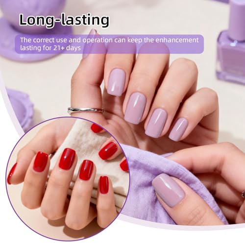 JODSONE 60 Pcs Gel Nail Polish Kit with U V Light Nail Drill 55 Colors | Base Top Matte Coat Professional Gel Manicure Kits Soak Off Manicure Salon DIY at Home Gifts for Women - color: B33