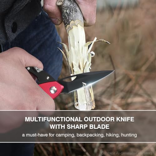FUNBRO Multitool knife (Red) - color: Red
