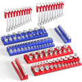 8-Piece Magnetic Socket Organizer and Wrench Organizer Set