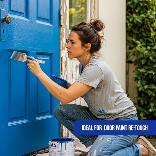 Pro Grade Paint Brushes, 3 Inch Angled Paint Brush, Trim & Stain, 2 Pack - size: 2Ea H 3A