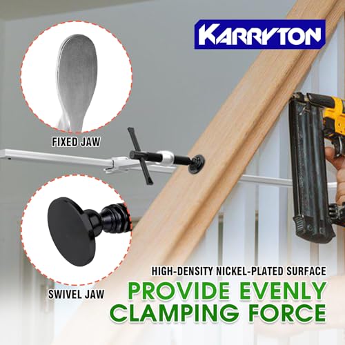 4-Pack Heavy Duty 12"(300x120mm) F-Clamp w/ 4-3/4" Throat Depth, Bar Size 1"x15/32", 1400LB Clamping Force, Drop Forged Steel Bar Clamps for Wood, Metal, Pipe, Welding and DIY Projects - size: 12" x 4-3/4"D - 4PC, style: 1400LB