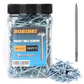 Pocket Hole Screws #8x2-1/2 Zinc, Coarse Thread Wood Screws, Washer Head with Square Drive 300Pcs, 150MM Drive Bit Included - color: Zinc, size: #8x2-1/2‘’
