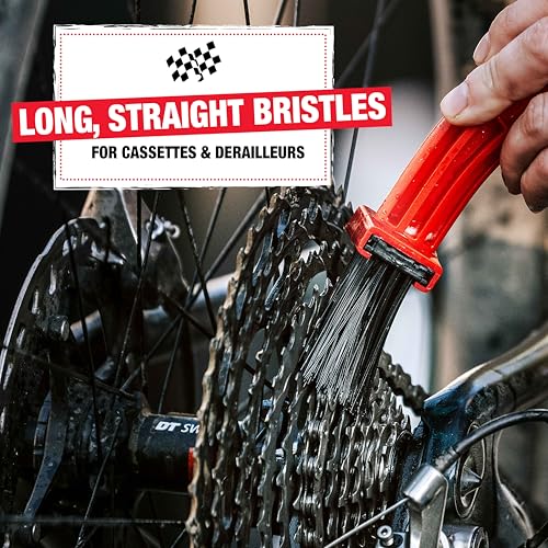 Finish Line Grunge Brush Chain: Gear and Chain Cleaning Tool (Pack of 6) - size: 1 Count (Pack of 6)