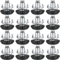 Stainless Steel Screw Furniture Leveling Feet 5/16-18 Screw in Threaded Furniture Levelers Adjustable Table Chair Levelers Feet Glides for Chairs Tables Cabinet Patio Furniture- 8 Pack - color: Furniture Leveler Screws 16pack-stainless Steel