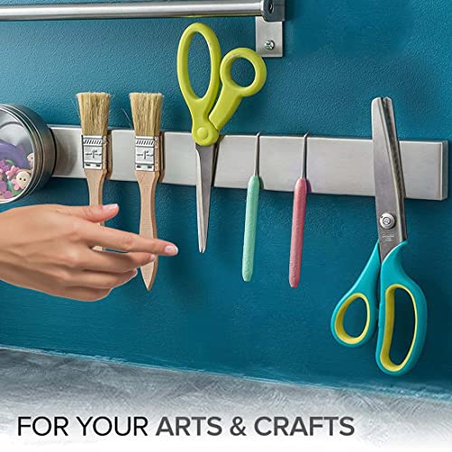 Modern Innovations Magnetic Knife Holder for Wall and Fridge - 18" Knife Magnetic Strip, Magnet Kitchen Knife Holder and Rack, Stainless Steel Magnetic Knife Bar for Kitchen Utensils - size: 18 Inch