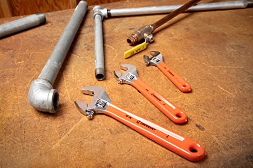 Crescent 3 Piece Adjustable Cushion Grip Wrench Set 6", 8" & 10" - AC26810CV - size: Set 6", 8" & 10"