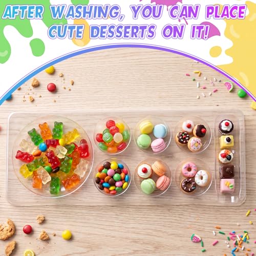100 Pcs Large Clear Rectangle Paint Tray Palette Disposable Watercolor Palette Acrylic Pallet Color Mixing Tray for Painting Party Oil Watercolor Craft Supplies DIY Art Painting - style: Rectangle