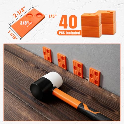 Vinyl Laminate Flooring Tools Floor LVP Installation Kit - 42 Pcs - size: 3 Pcs