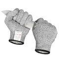Evridwear Cut Resistant Gloves Food Grade Level 5 Kitchen Safety Protection (Gray, Small) - color: Gray, size: Small (Pack of 1)