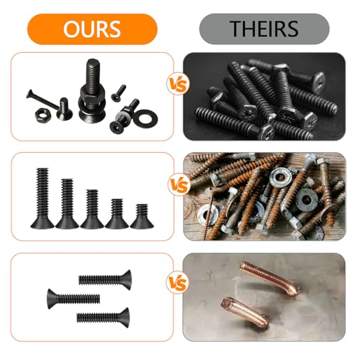 1715Pcs M2 M3 M4 M5 Screw Kit - 3D Printer Mini Screw - size: M2/3/4/5-1715Pcs