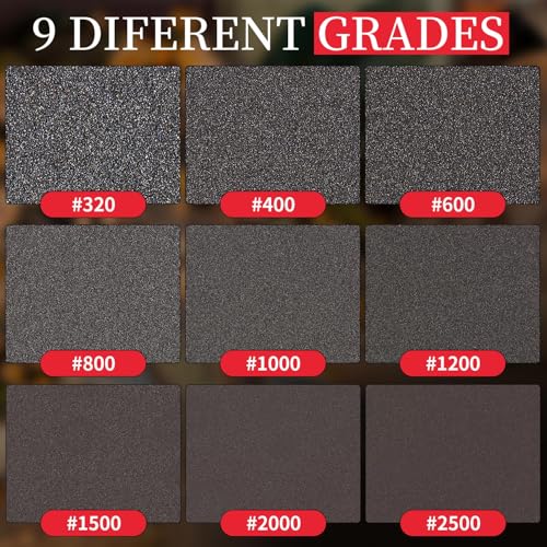 320 Grit Sanding Sponge Set for Wood - style: 320 Grit