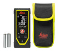 Leica Disto X1 - Range 330 ft, Bluetooth 4.2 and NFC Data Transfer, add and Subtract, Volume, 4-line Display, IP 65 dust and waterjet Protection and 6 ft Drop Tested, Hand Loop, Pouch.