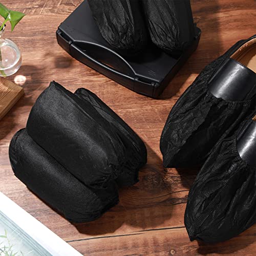 200 Pcs Shoe Covers Disposable, Non-woven Fabric Booties Covers,Extra Large - size: Extra Large