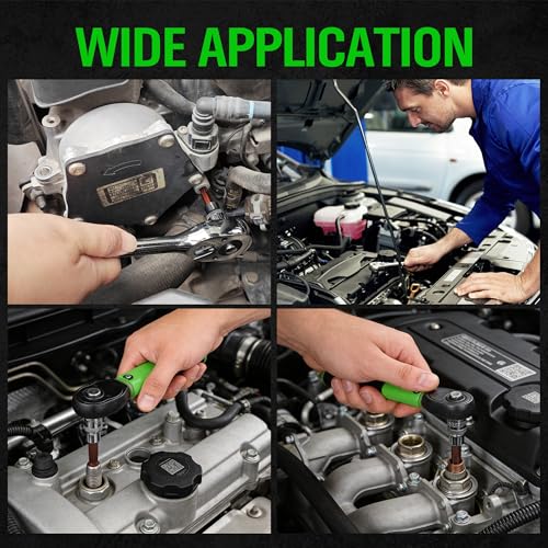 SWANLAKE 32 Piece Hex Bit Socket Set,SAE and Metric, 1/4'', 3/8', 1/2'' Drive Socket Set, S2 & Cr-V Steel - style: 32-Piece Hex Bit Socket