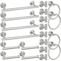 20pcs Brushed Nickel Bathroom Hardware Set - color: 20pcs 16" Brushed Nickel