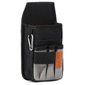 VIDAR TOOLS Small Tool Pouch with Belt Clip,Tool Belt Pouches,Electrician Tool Pouch.Mini Organizer Pocket Attachment for Tool Belt,5 Pockets and Heavy-Duty Metal Belt Clip Attachment.… - style: 5 IN