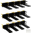 6 Inch Shelf Brackets, 12 Pack Floating Shelf Bracket, 1/5" Thick - size: 6 Inch, style: 12 Pack