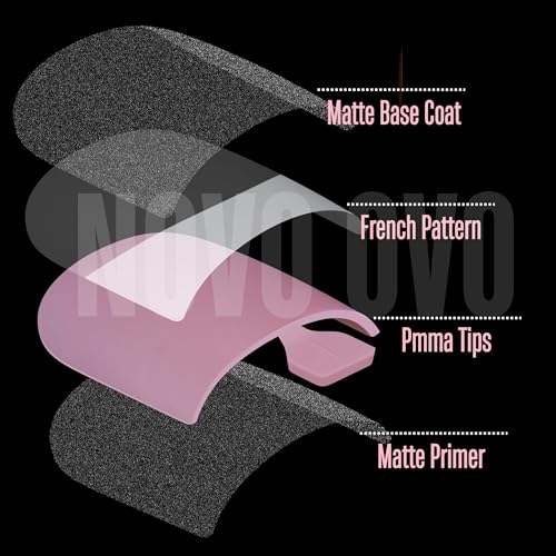 NOVO OVO Halloween Black French Tip Toe Nail Tips Press on, BERRY PINK Sharp Square Pre-Designed Soft Gel False Toenail Extension, Medium Fake Toenails, Full Cover Acrylic for DIY 15 Sizes 240 pcs - color: Sharp Square Black French Tip Berry Pink