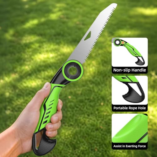Pruning Saw with Extra-Long Blade,Hand Saw for Wood Cutting and Trimming - size: 14.5