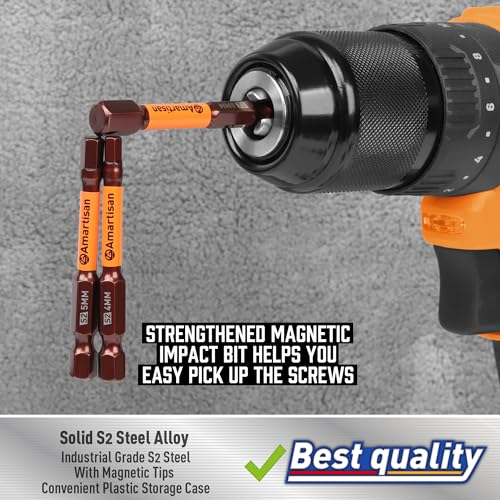 Amartisan 20-Piece Allen Wrench Drill Bit Set - style: 20-Piece Hex Bit Set