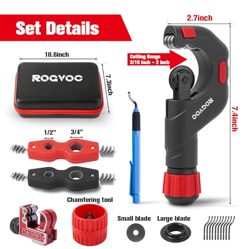 Copper Pipe Cutter Kit for HVAC and Plumbing
