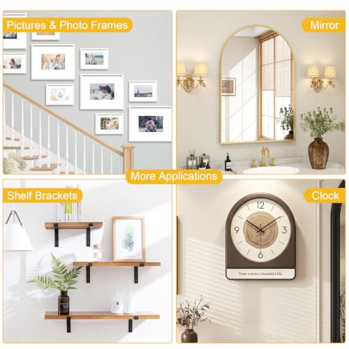 Picture Hanging Kit with Level Picture Frame Hanging Kit Tool, Blue