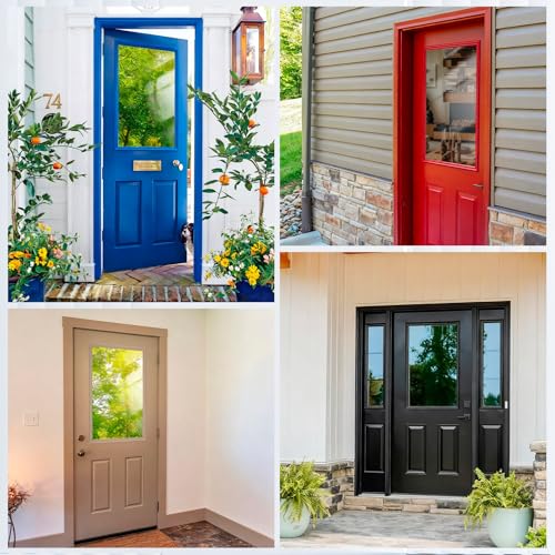 Pushglossy 22 x 36 Entry Door Glass Insert with Low-e Glass - size: 22 x 36, style: 1 Lite