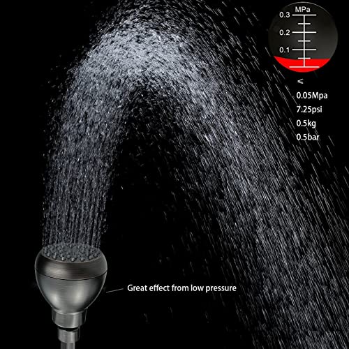 High Pressure Shower Head - Powerful Bathroom Pressure Boosting Showerhead - Perfect Universal Replacement for Rain Shower Heads(Oil Rubbed Bronze) - color: Oil Rubbed Bronze