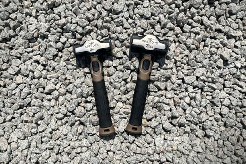 Spec Ops Tools Drilling/Crack Hammer for Striking & Demolition, Bi-Material Shock-Absorbing and Vibration Dampening Handle, 3 lbs - size: 3 lbs