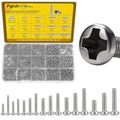 1140pcs M1 M1.2 M1.4 M1.6 M1.7 Micro Mini Pan Head Machine Screws Kit - size: M1M1.2M1.4M1.6M1.7 1140pcs