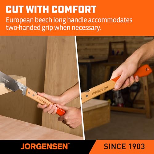 JORGENSEN KATABA 10-3/8 Inch Japanese Pull Saw with SK5 Blade