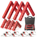 8P Corner Clamps for Woodworking(5.5"x4+2.5"x4) for Right Angle Positioning