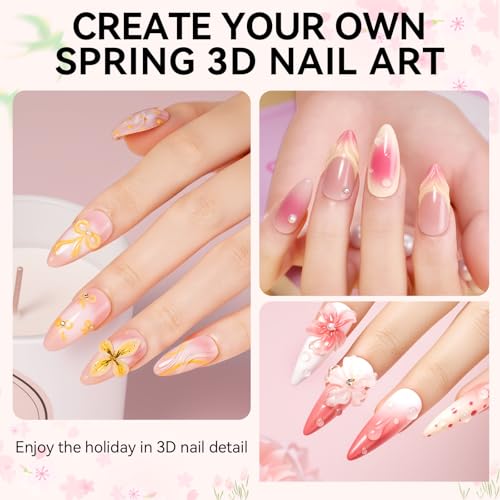 Makartt 3D Gel Nail Art, 15g Sculpting Gel for Molding and Drawing DIY - color: A01-Clear