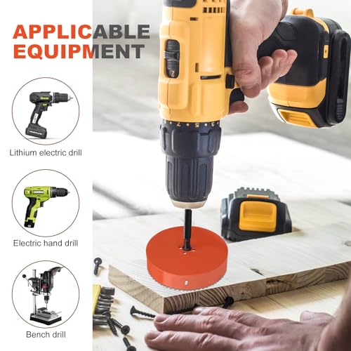 Storystore 4 1/8 inch Hole Saw for Recessed Lights with Dust Bowl Catcher - size: 4-1/8 inch