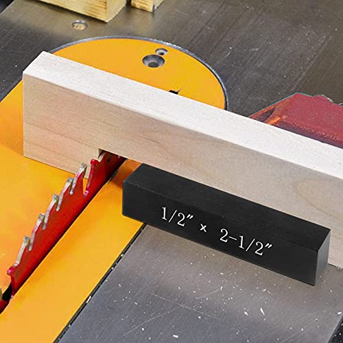 EANOSIC Setup Blocks Height Gauge Set, 7pcs Precision Aluminum Setup Bars for Router and Table Saw Accessories Woodworking Set Up, Bars Include Laser Engraved Size Markings - style: 7 Pcs-INCH