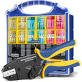 haisstronica 320PCS Heat Shrink Wire Connectors Set, 9" Wire Crimper - size: 320 PCS