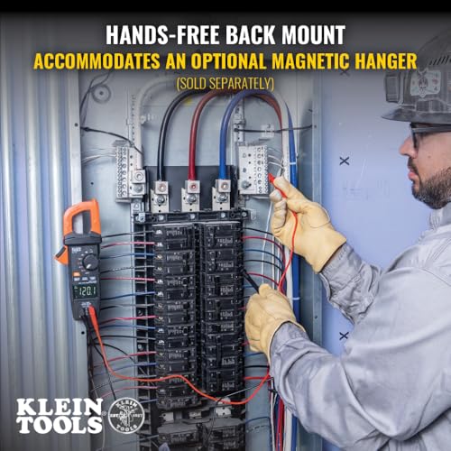Klein Tools CL710 Digital Clamp Meter, Auto Ranging TRMS, AC/DC Volt/Current, LoZ, Continuity, Frequency, Capacitance, NCVT, More 1000V - size: Clamp Meter