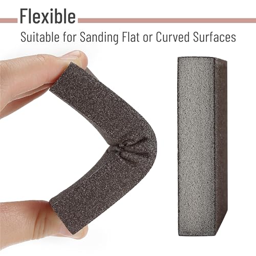 Bates- Sanding Sponge, 6 pcs, 60/80/120/180/220 Grit, Sandpaper Block, Sanding Blocks for Wood, Drywall Sanding Block, Drywall Sanding Sponge for Wood, Sanding Blocks Drywall, Sandpaper for Drywall - size: 6 Pack, 60/80/120/180/220 Grit