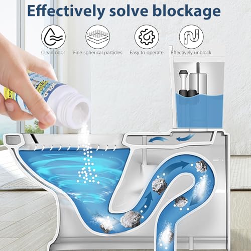 4PCS Wild Tornado Pipe Dredge, Wild Tornado Sink and Drain Cleaner for Kitchen Toilet Pipeline Quick Cleaning Tool (4PCS)