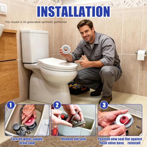 2602 Toilet Flush Valve Sealant Ring fit for Fluidmaster 555C Flush Valve