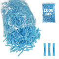 1000Pcs Heat Shrink Butt Connectors,16-14 AWG Blue Marine Grade Insulated Crimp Wire Connectors,Waterproof Electrical Connectors Butt Splice for Cable,Automotive,Boats,Home - size: [16-14 AWG] x 1000