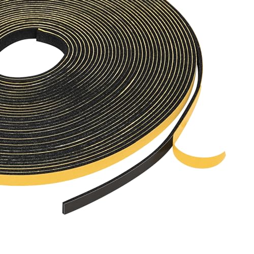 Yotache Weather Stripping (.25) 1/4 Inch Wide X 1/16 Inch Thick, 65 Ft - size: 1/4"x1/16"x65 FT