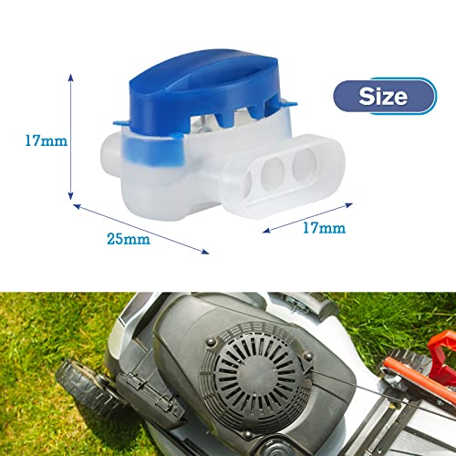 GWHOLE 10PCS 3-Way Wire Connectors Waterproof, for 22-14AGW Wires - color: 10PCS
