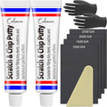 Calvana (2-Pack 20g Car Body Filler Repair, Automotive Putty Scratch Filler, Quick-Drying Formula for Minor Touch-ups, Ideal for Car Paint Scratch Removal and Rust, with 4pack Sand Paper Repair Tools - size: 2Pack+4 Sand Paper Kit